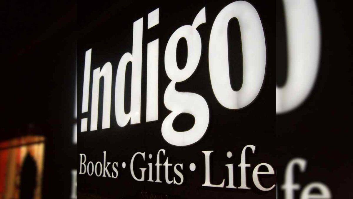 The exterior of an Indigo books store in St. John, NB in 2011.