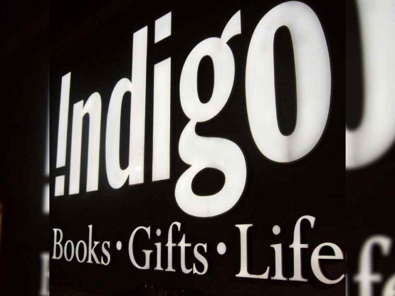 The exterior of an Indigo books store in St. John, NB in 2011.