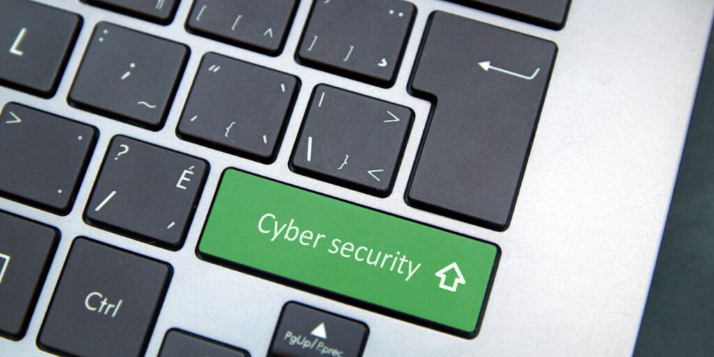 A cyber security stock image.