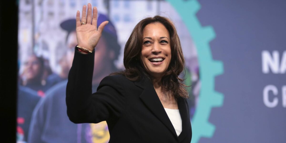 US Vice President Kamala Harris.