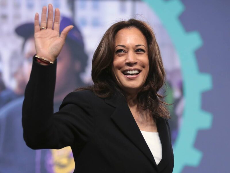 US Vice President Kamala Harris.