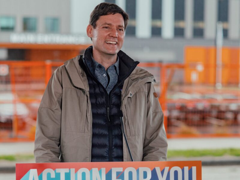 BC NDP leader David Eby.