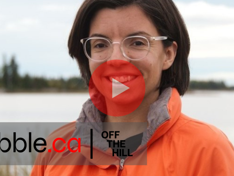 A promotional image of Niki Ashton for our latest Off the Hill panel.