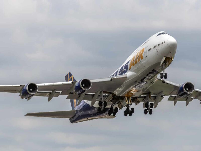 A Boeing built 747.