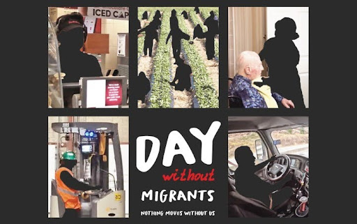 Day Without Migrants poster.