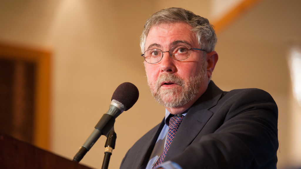 Economist Paul Krugman, shown here in 2012.