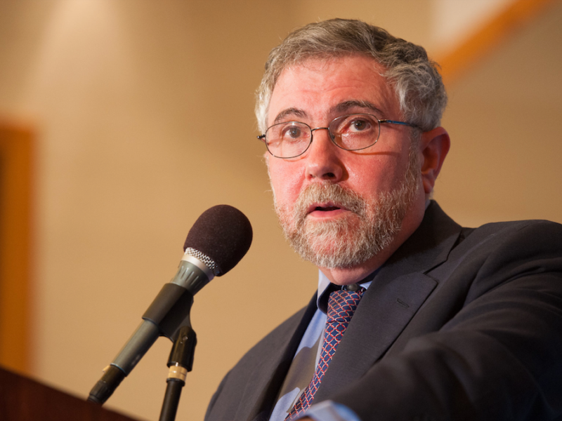 Economist Paul Krugman, shown here in 2012.