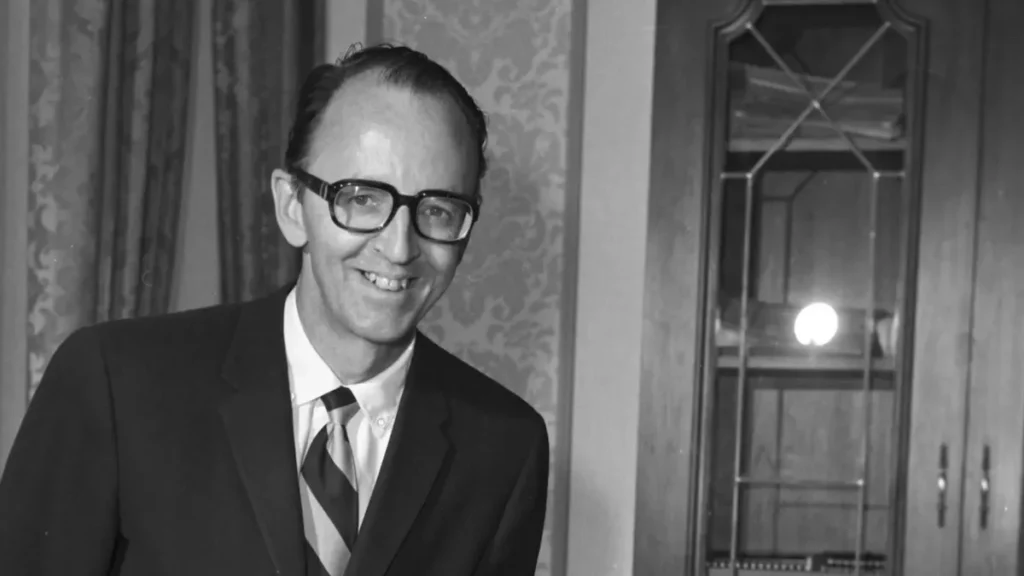 Calgary mayor Rod Sykes sometime during his heyday between 1969 and 1977.