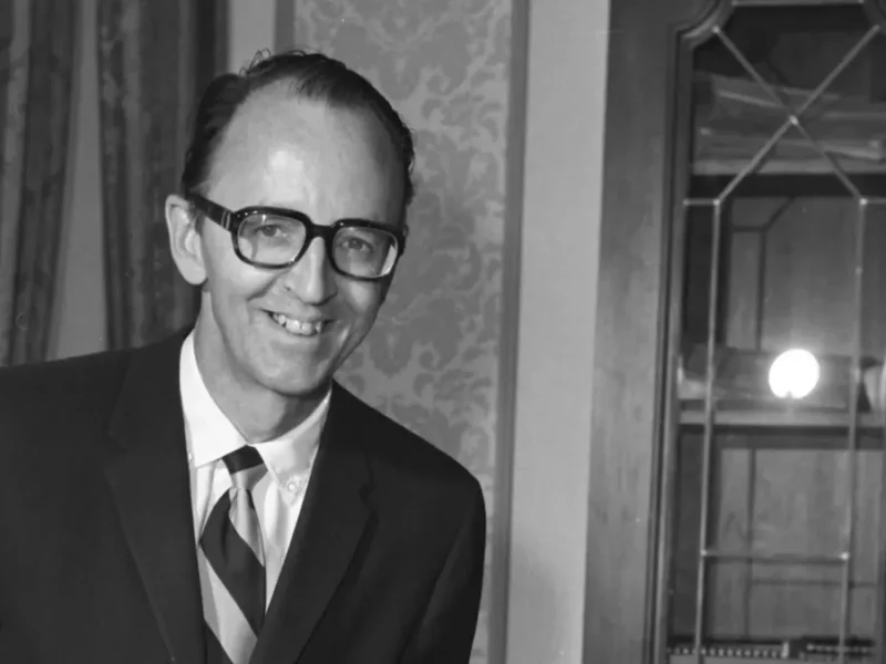 Calgary mayor Rod Sykes sometime during his heyday between 1969 and 1977.