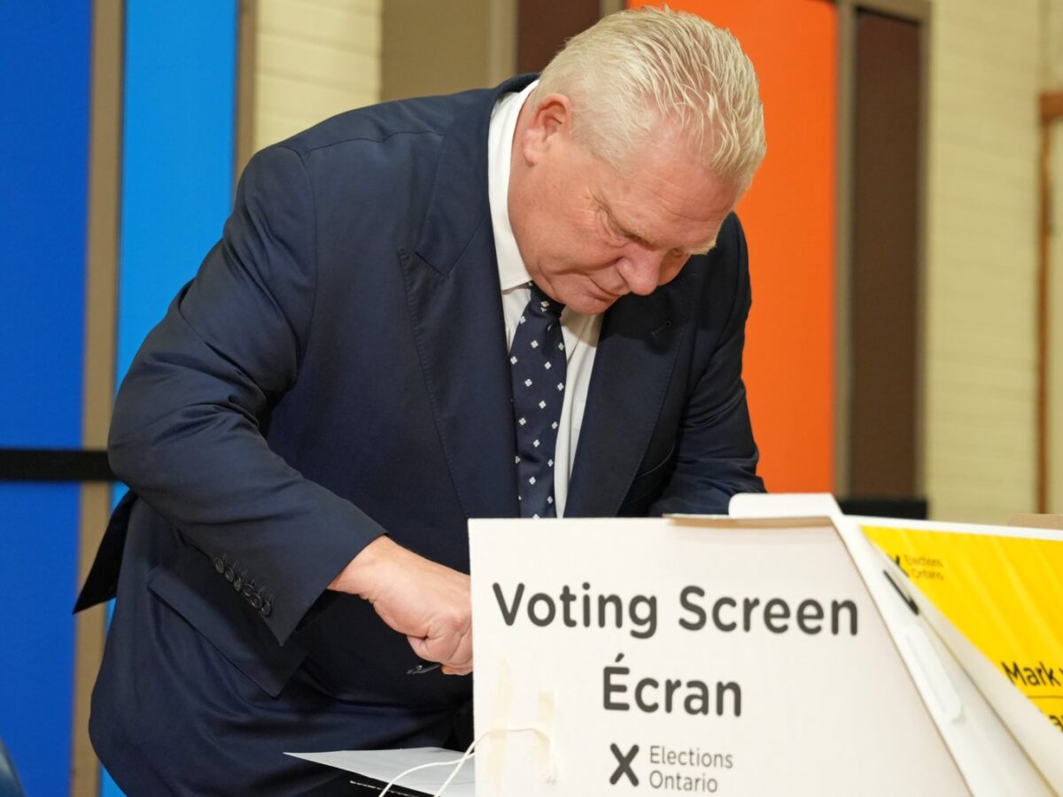 An unnecessary election in Ontario produces almost the same result as last time