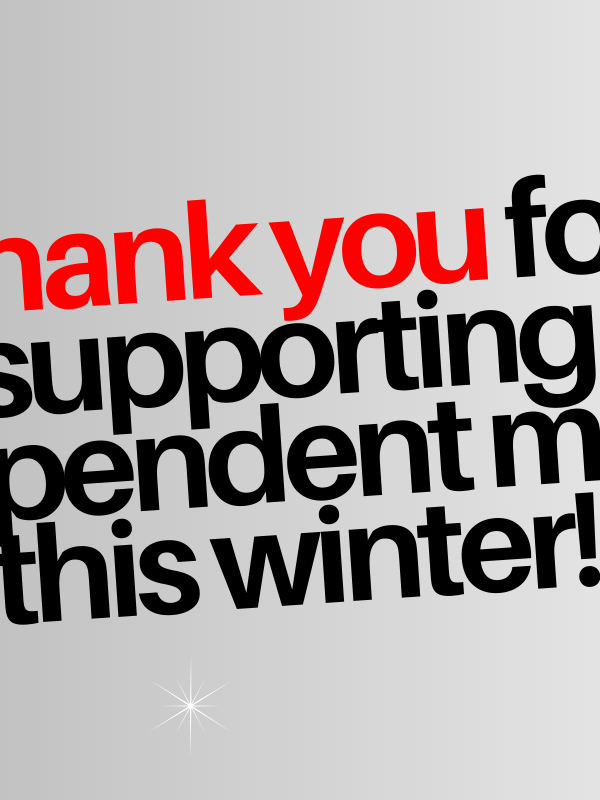 Thank you for supporting rabble.ca all winter long!