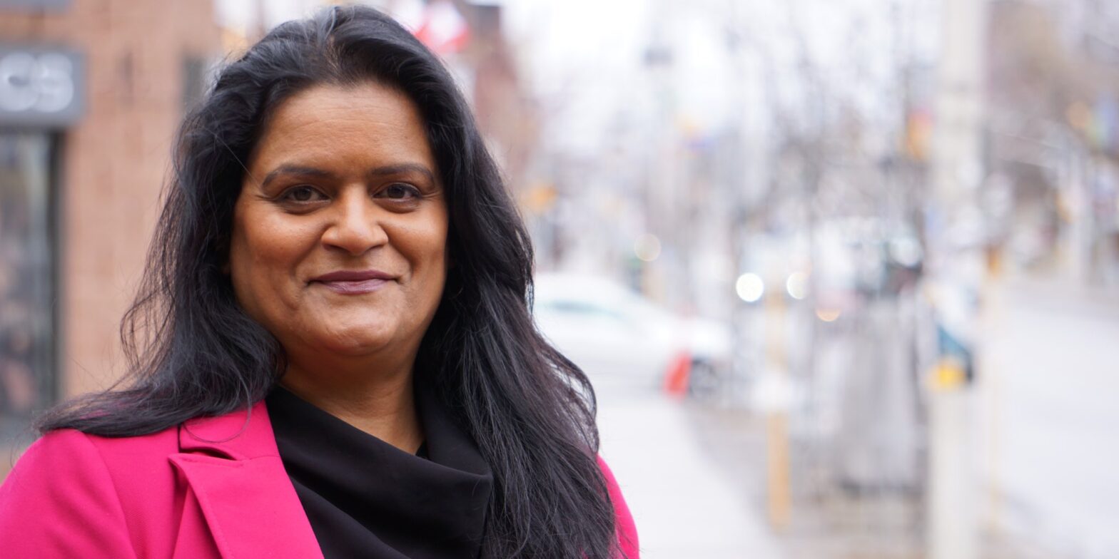 PSAC president Sharon DeSousa.