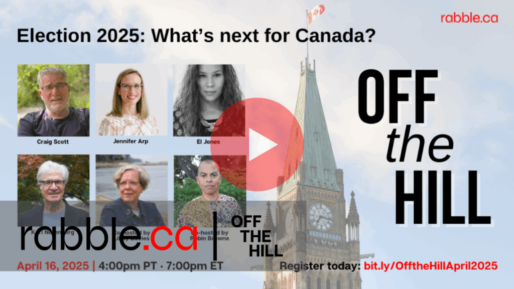 A promotional image for Off the Hill: Election 2025