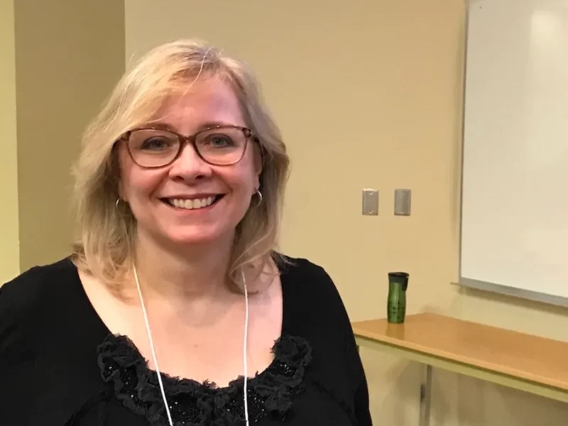 Calgary-based pollster Janet Brown, whose latest poll shows Premier Danielle Smith holding her support and NDP Leader Naheed Nenshi underperforming.