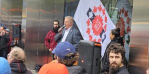 Marc Brière, UTE president at an event in 2023.