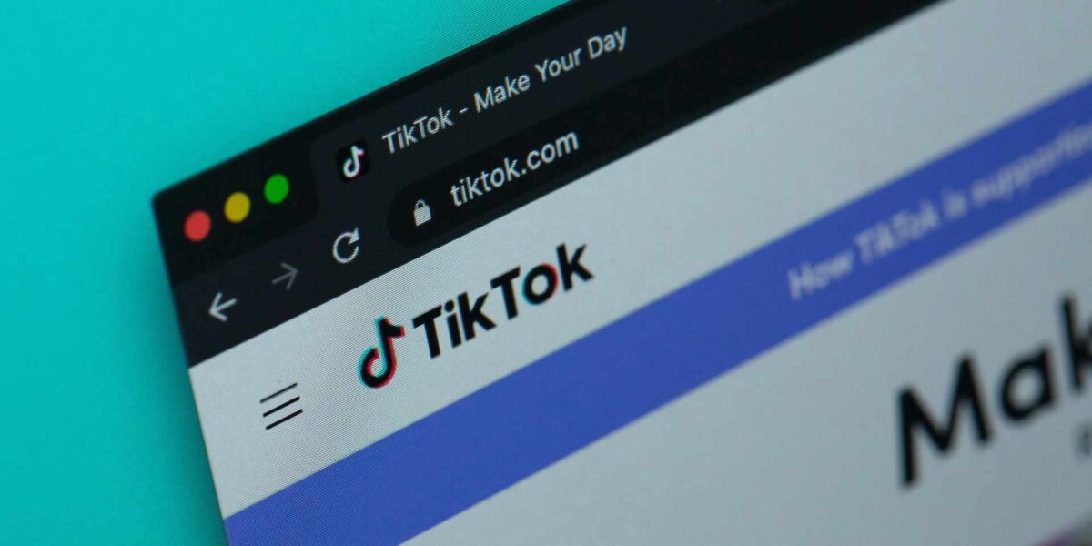 A screenshot of Tik Tok.