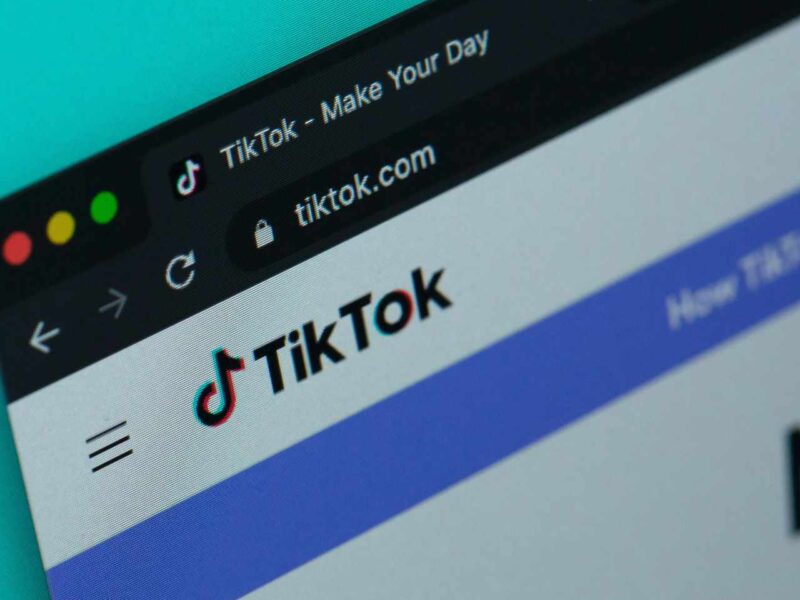 A screenshot of Tik Tok.