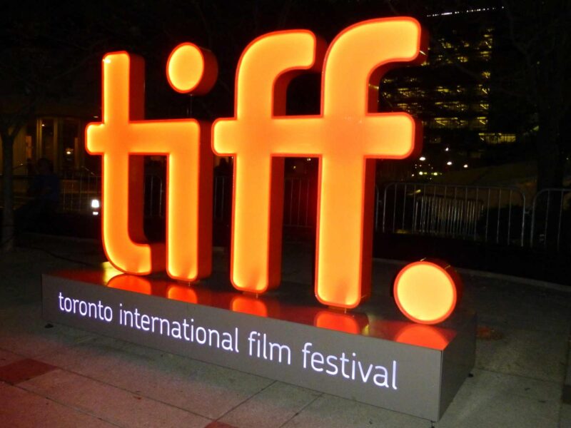 The TIFF sign.