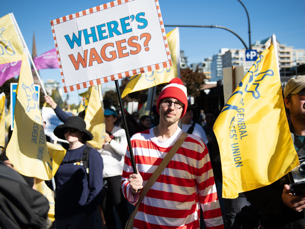 All licensed government professionals join historic BC strike