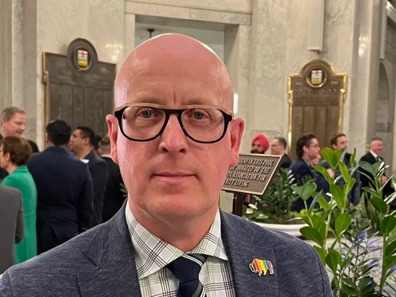 Alberta Teachers Association President Jason Schilling.