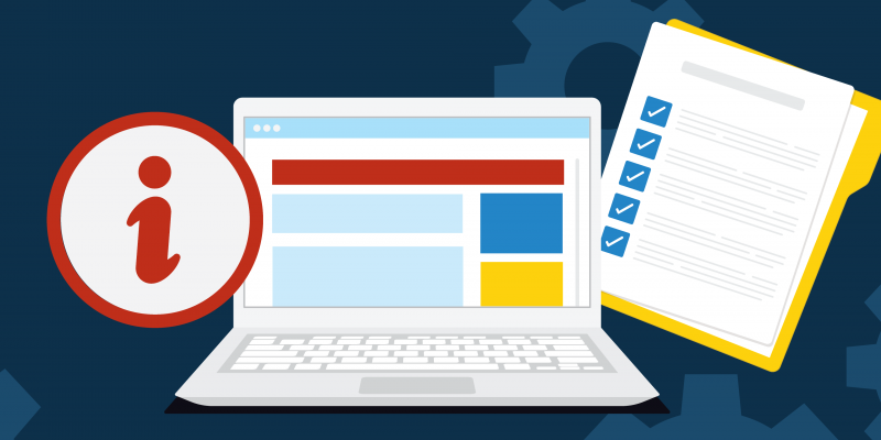 Digital art of a laptop with a form and and information logo next to it. PSAC welcomes efforts to prevent involuntary layoffs, but wants any early retirement program to be negotiated.