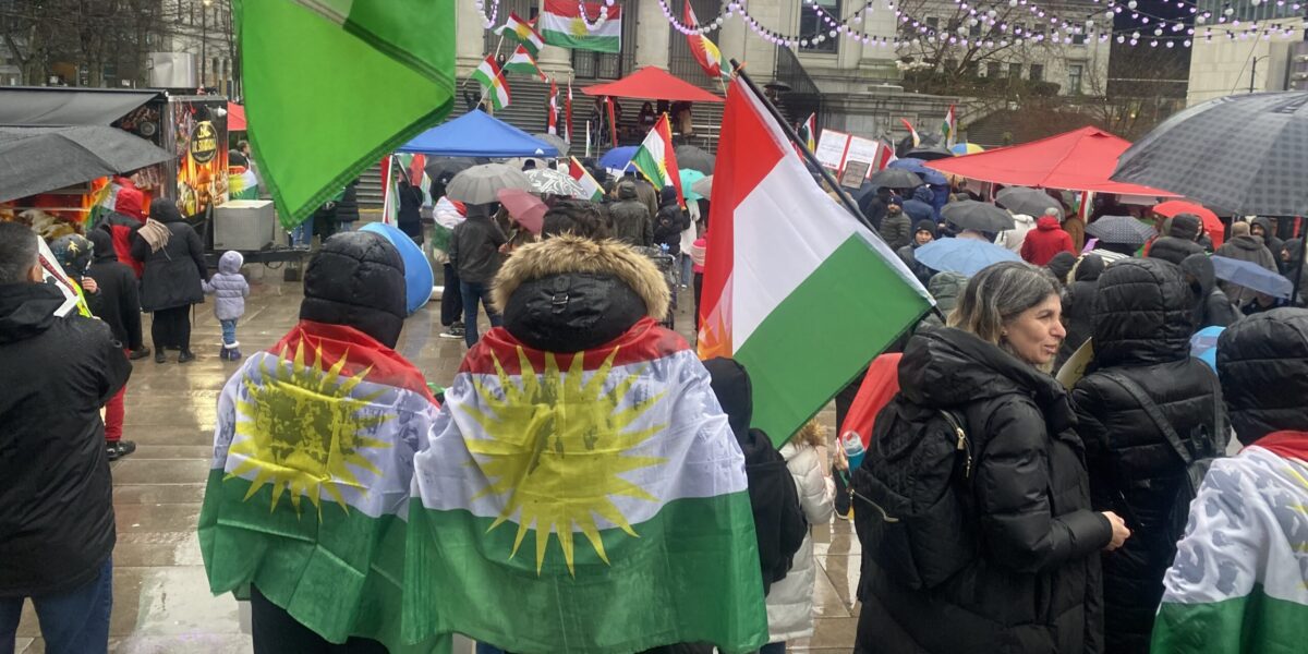 Diaspora protests Syrian assaults on Kurdish neighbourhoods