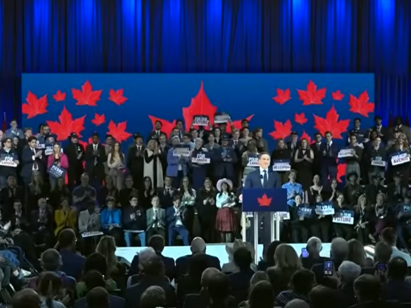 Pierre Poilievre set out to channel Mark Carney in Calgary speech, partly succeeding