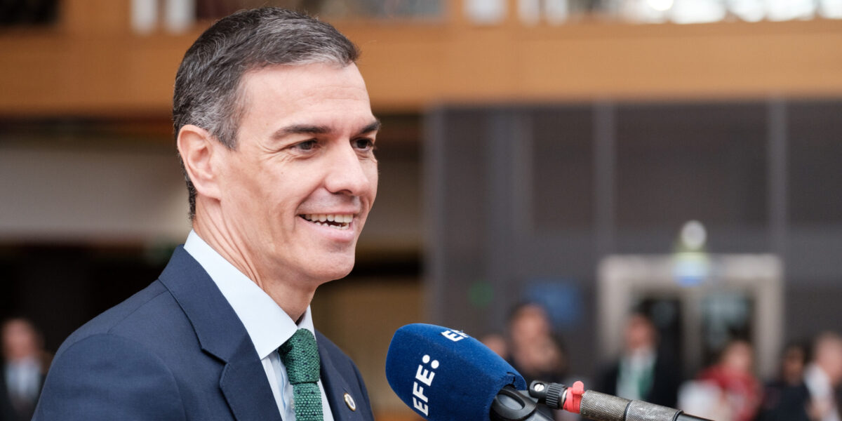 Spanish Prime Minister Pedro Sanchez.
