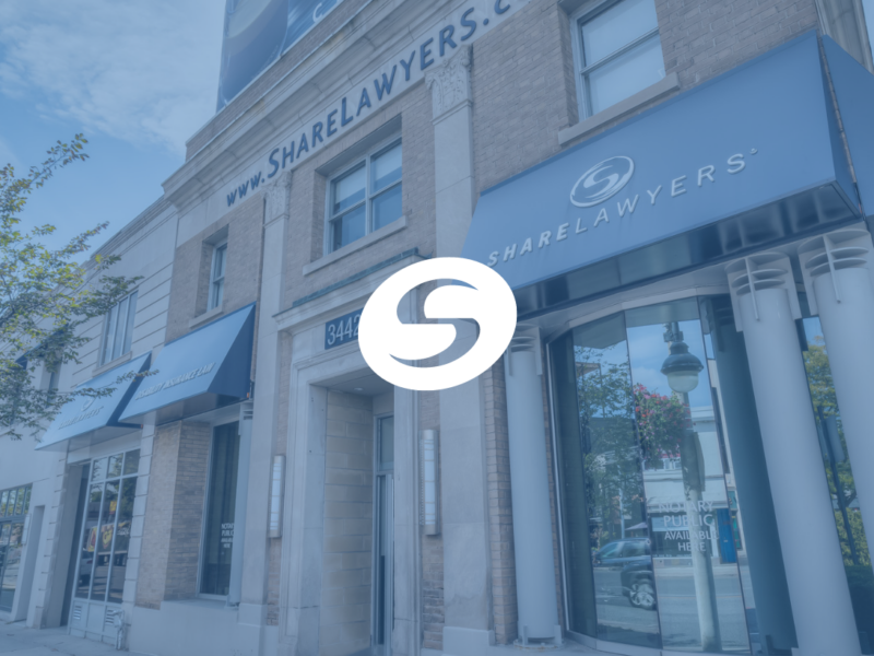 An image of the Share Lawyers offices with their logo edited in front of the image. Share lawyers can help people through the complex process of pursuing a disability claim.
