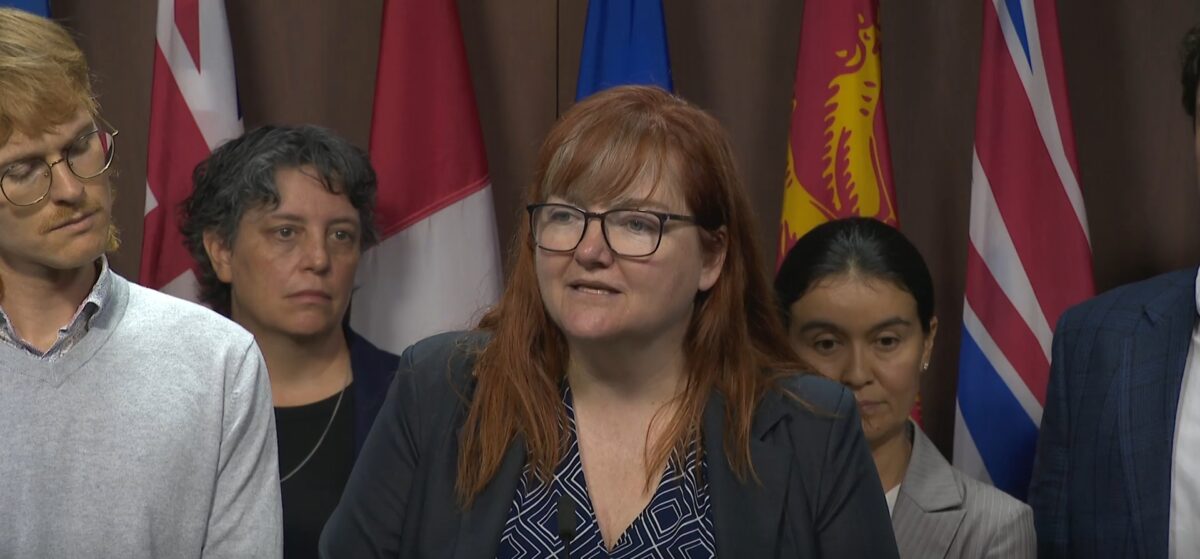 Siobhan Vipond, executive vice-president of the CLC.