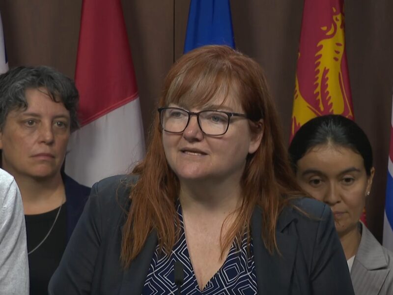 Siobhan Vipond, executive vice-president of the CLC.
