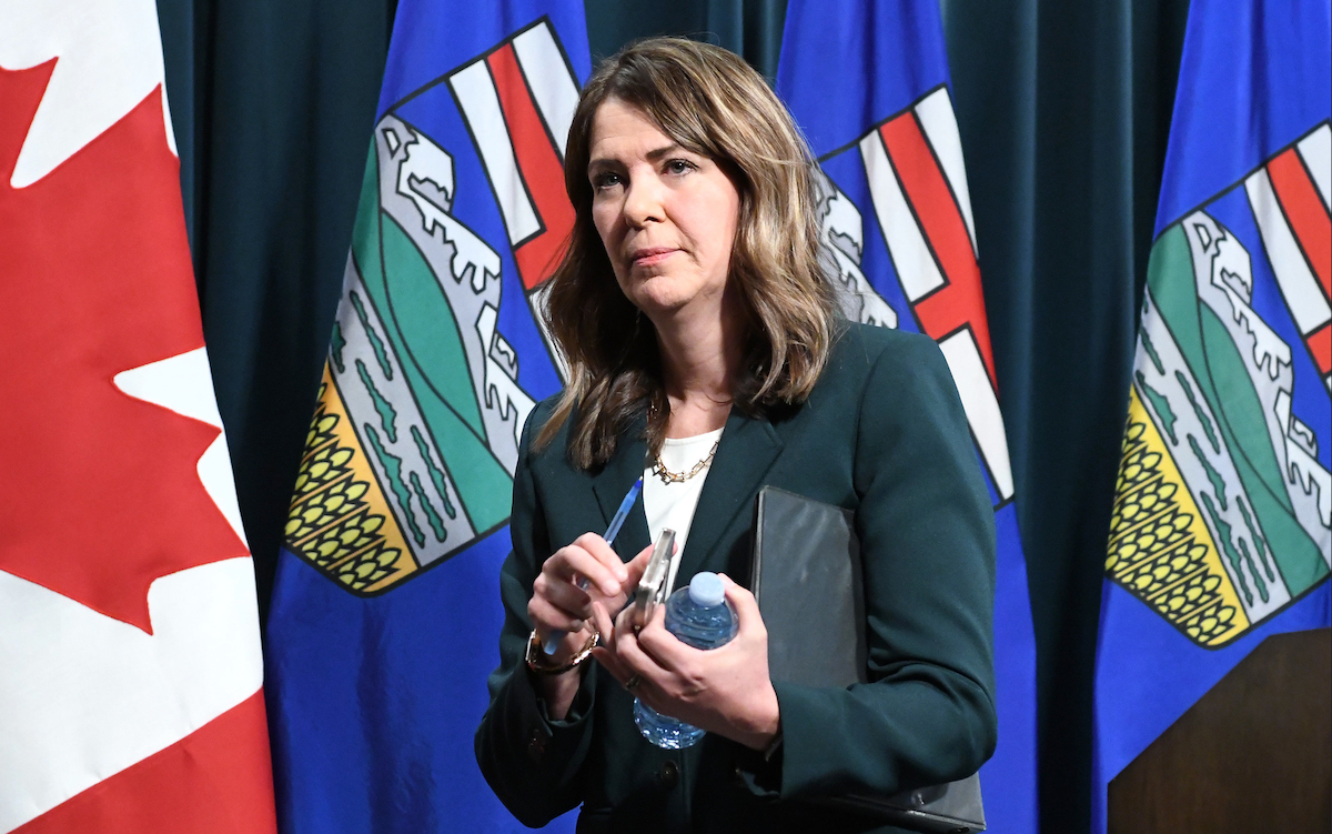 Alberta Premier Danielle Smith – stalling another by-election to her own advantage, just as she always does.