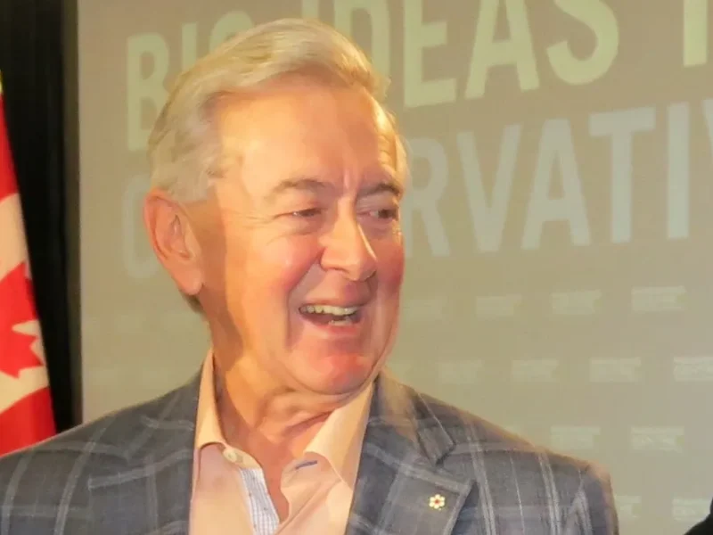 Preston Manning at the Manning Conference put on by the Manning Centre in Ottawa in 2013.