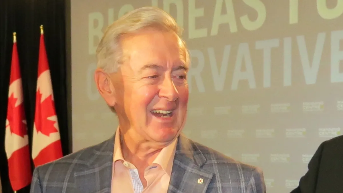 Preston Manning at the Manning Conference put on by the Manning Centre in Ottawa in 2013.
