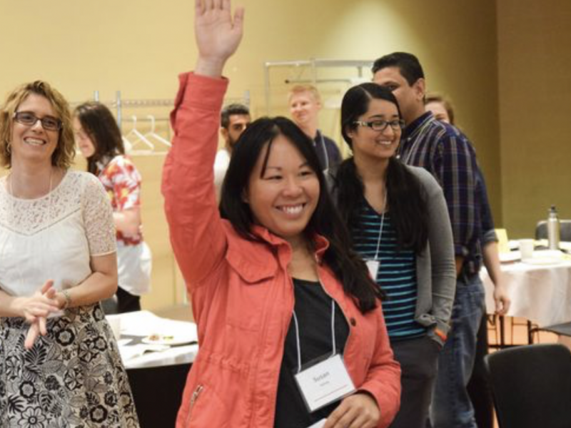 An image of workshop participant in an Institute for Change Leaders workshop.