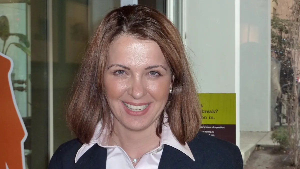 Danielle Smith a few days after she became Wildrose Party leader in October 2009.