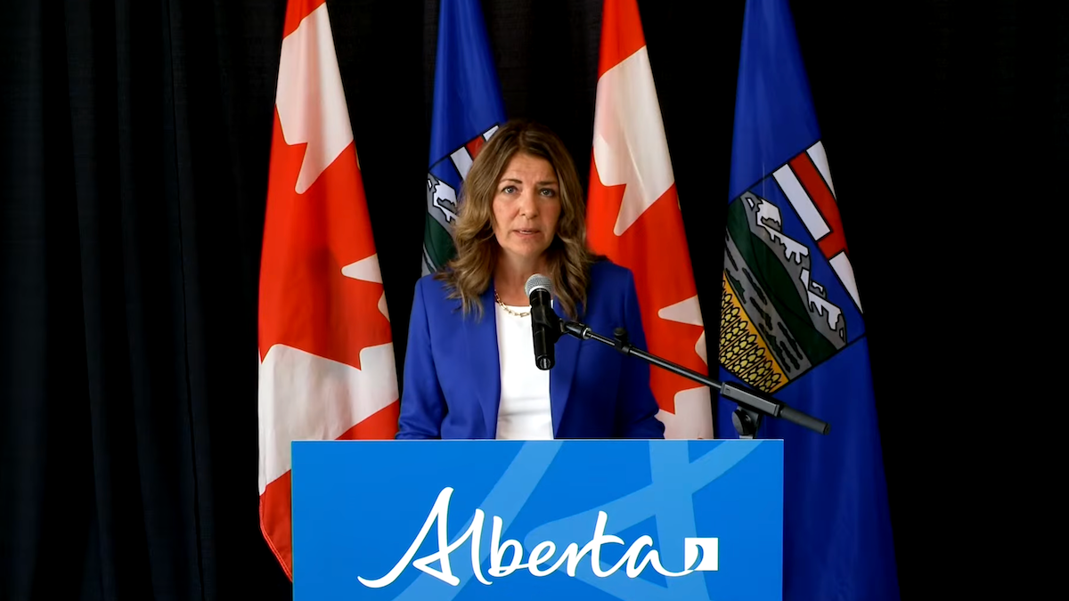 Alberta Premier Danielle Smith held a press conference in Grande Prairie Wednesday, August 26 to explain why Alberta isn’t about to make any sacrifices to help Canada fight Donald Trump’s tariffs.