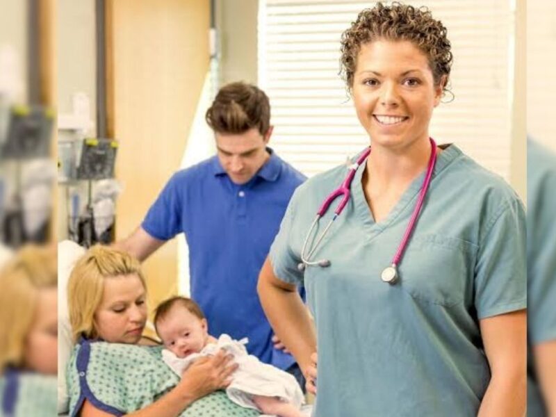 A midwife.