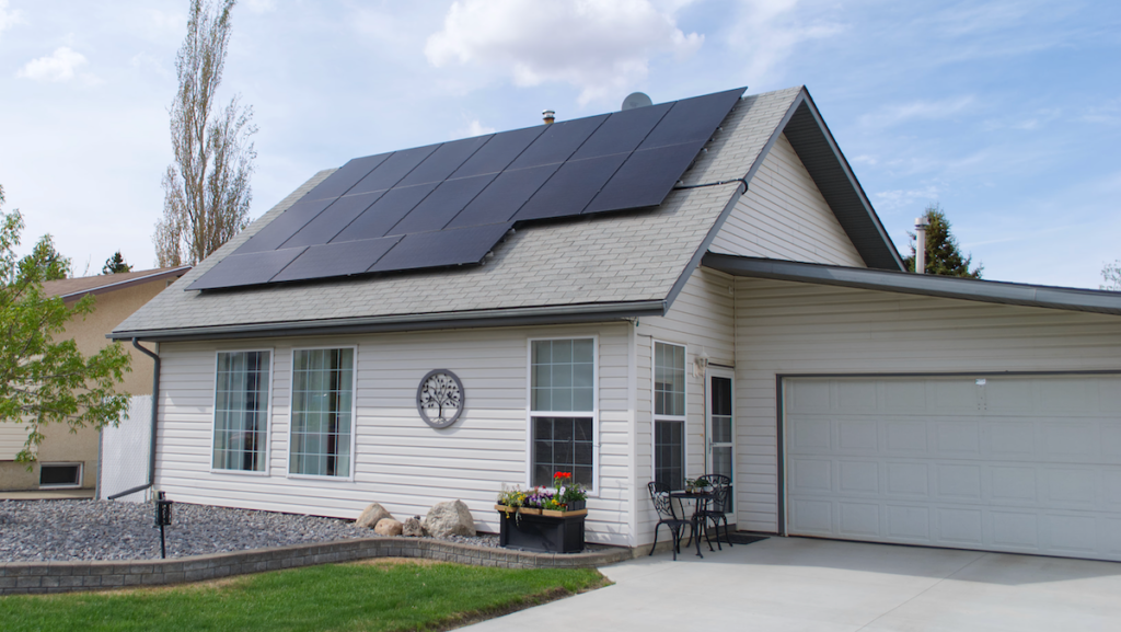 Solar panels – an increasingly common sight in Alberta, one that the United Conservative Party would like to make a lot less common.