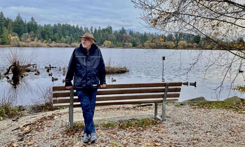 Ian Hannington at Lost Lagoon in Stanley Park.